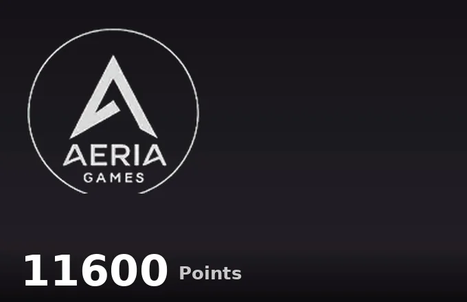 11600 ئێریا Points · Aeria