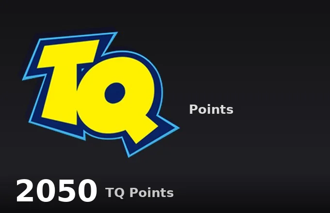 2050 TQ Points Game Gift Card