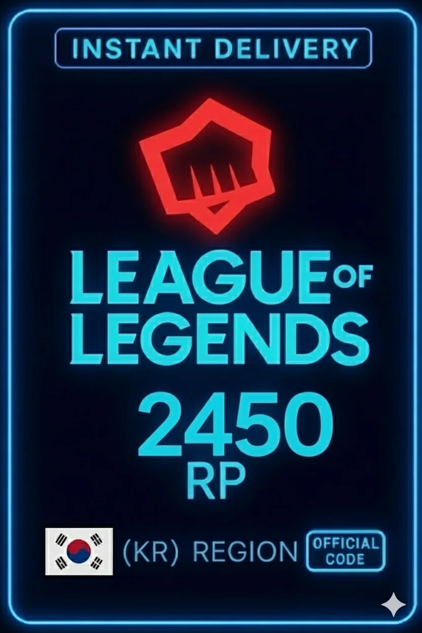 ليج أوف ليجندز KR 2450 آر بي · League of Legends