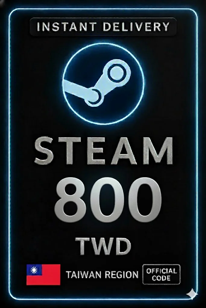 Steam Wallet Taiwan 800 TWD
