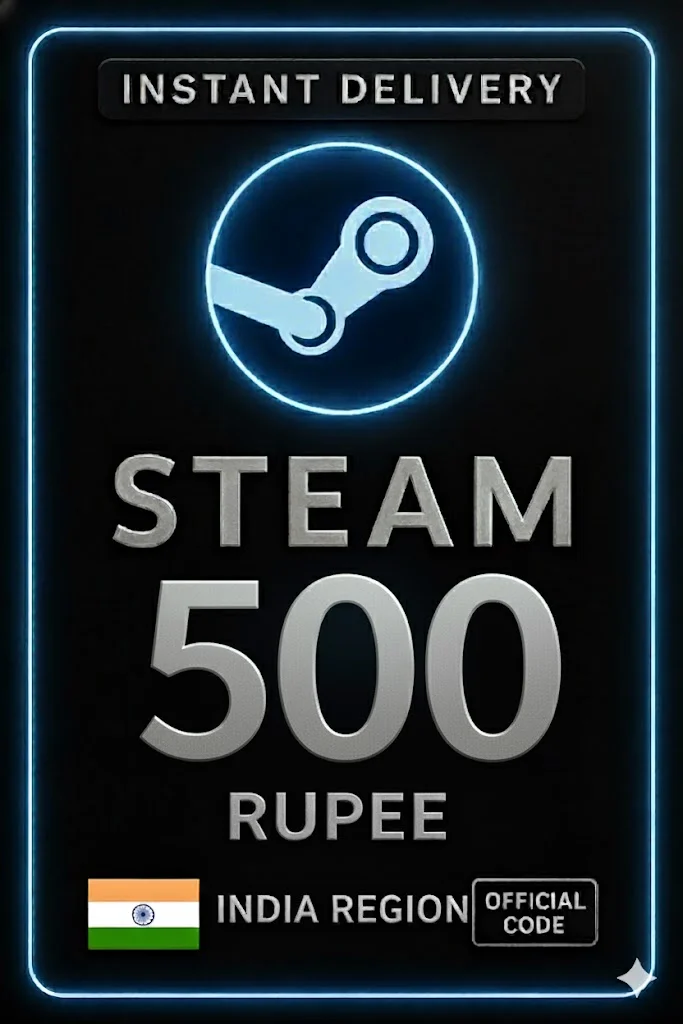 ستیم Code 500 Rupee India · Steam