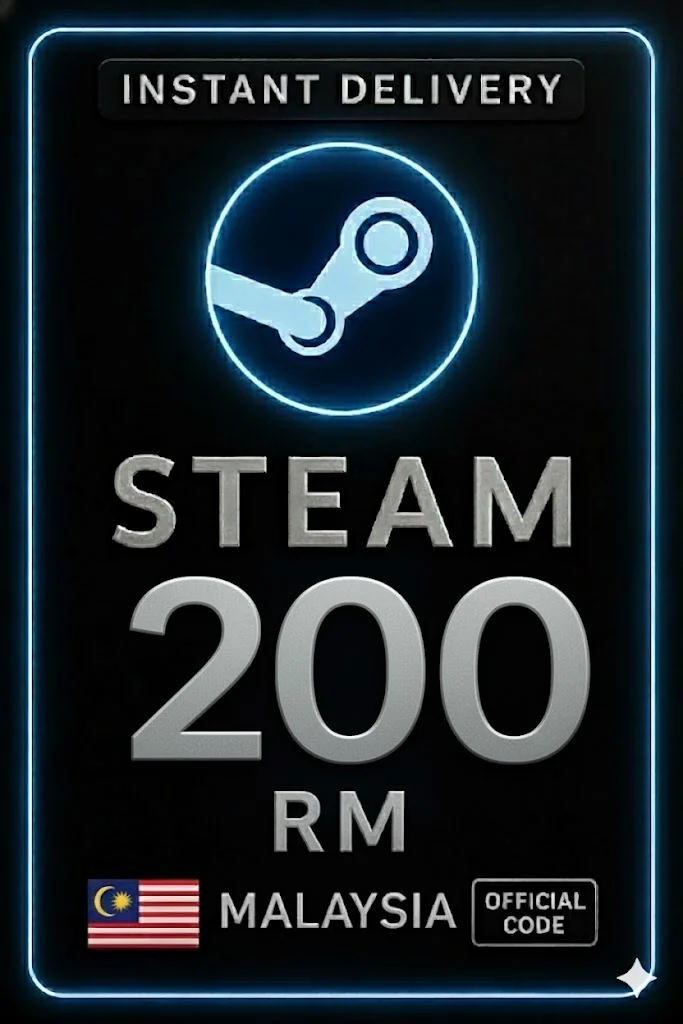 ستيم Code Malaysia RM200 · Steam