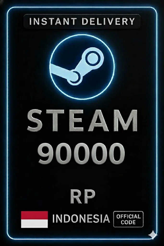 Steam Wallet Code Indonesia Rp 90000