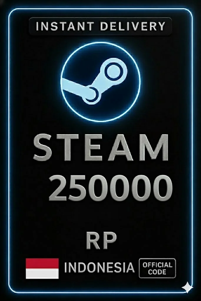 Steam Wallet Code Indonesia Rp 250000