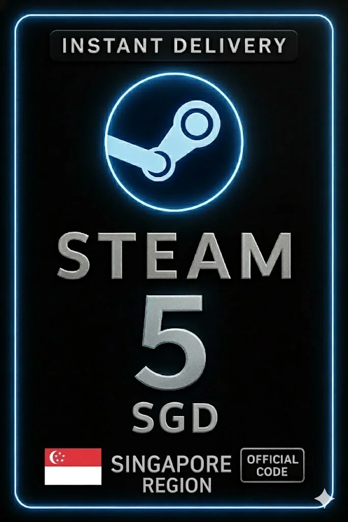 ستیم Code Singapore 5 SGD · Steam