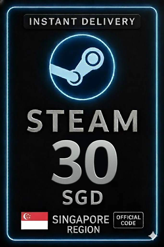 Steam Wallet Code Singapore 30 SGD