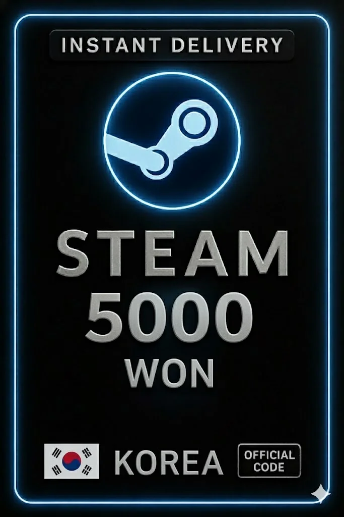 Steam Wallet Code Korea 5000 WON