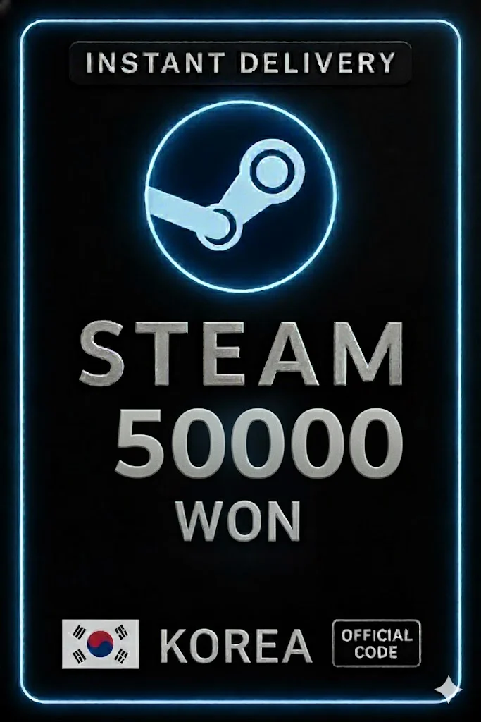 Steam Wallet Code Korea 50000 WON