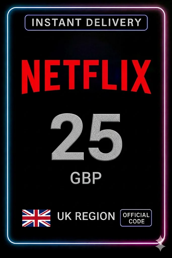 Netflix Gift Card 25 GBP