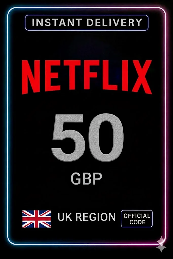 Netflix Gift Card 50 GBP