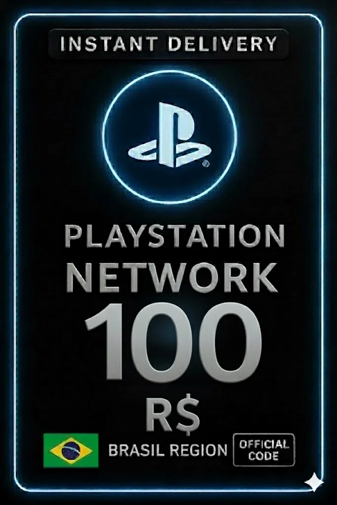 بلايستيشن بي إس إن Card BR - R$100 · PlayStation