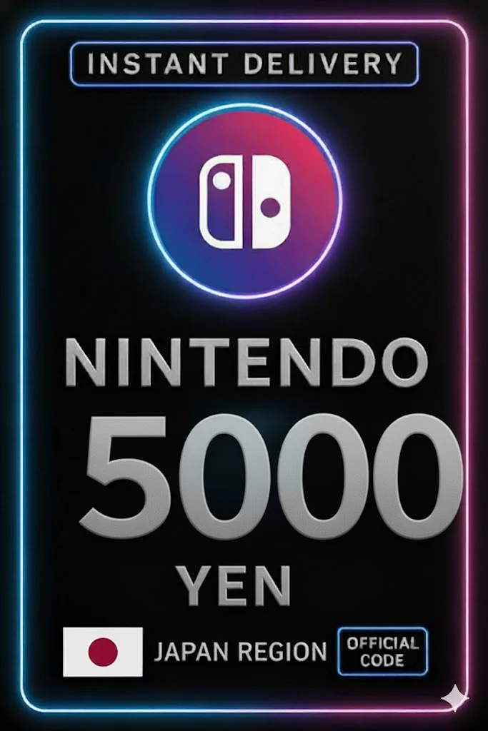 نینتێندۆ ئیشۆپ Card 5000 Yen · Nintendo eShop