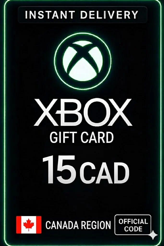 ئێکس باکس Gift Card 15 CAD · Xbox