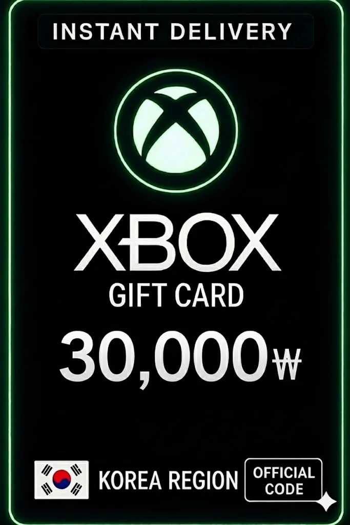 إكس بوكس Gift Card 30,000 WON · Xbox