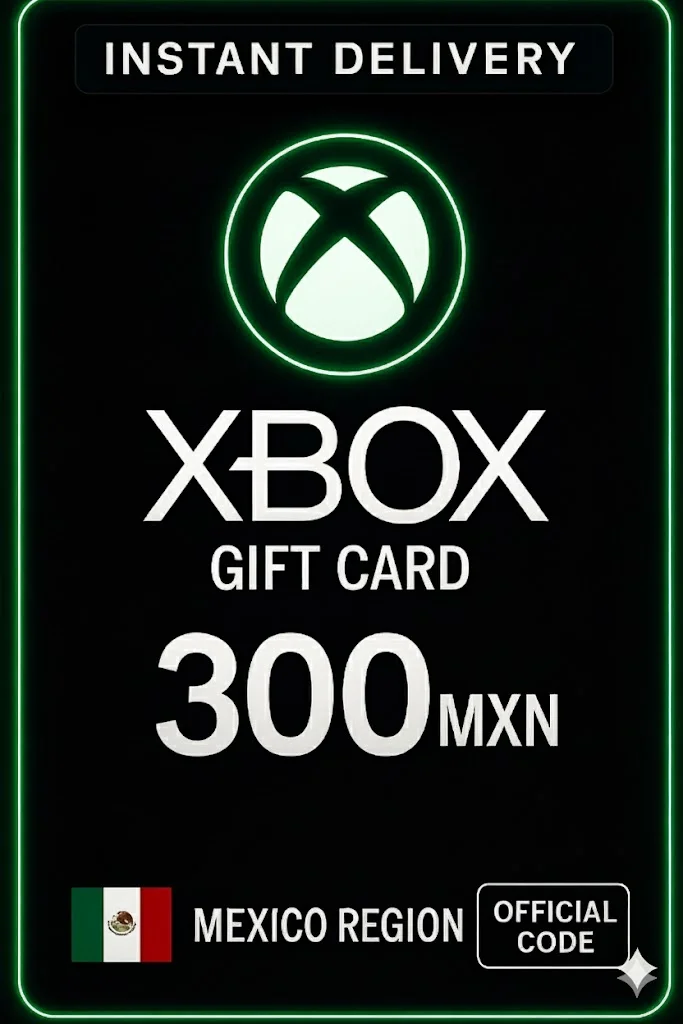إكس بوكس Gift Card 300 MXN · Xbox