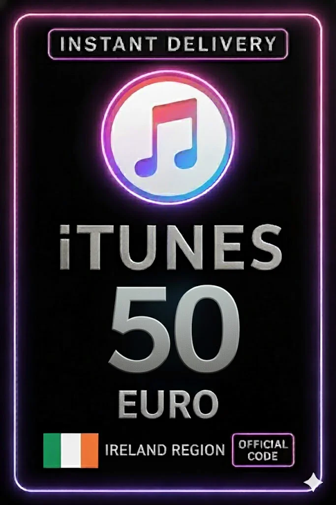 ئای تیونز Gift Card 50 € IR · iTunes