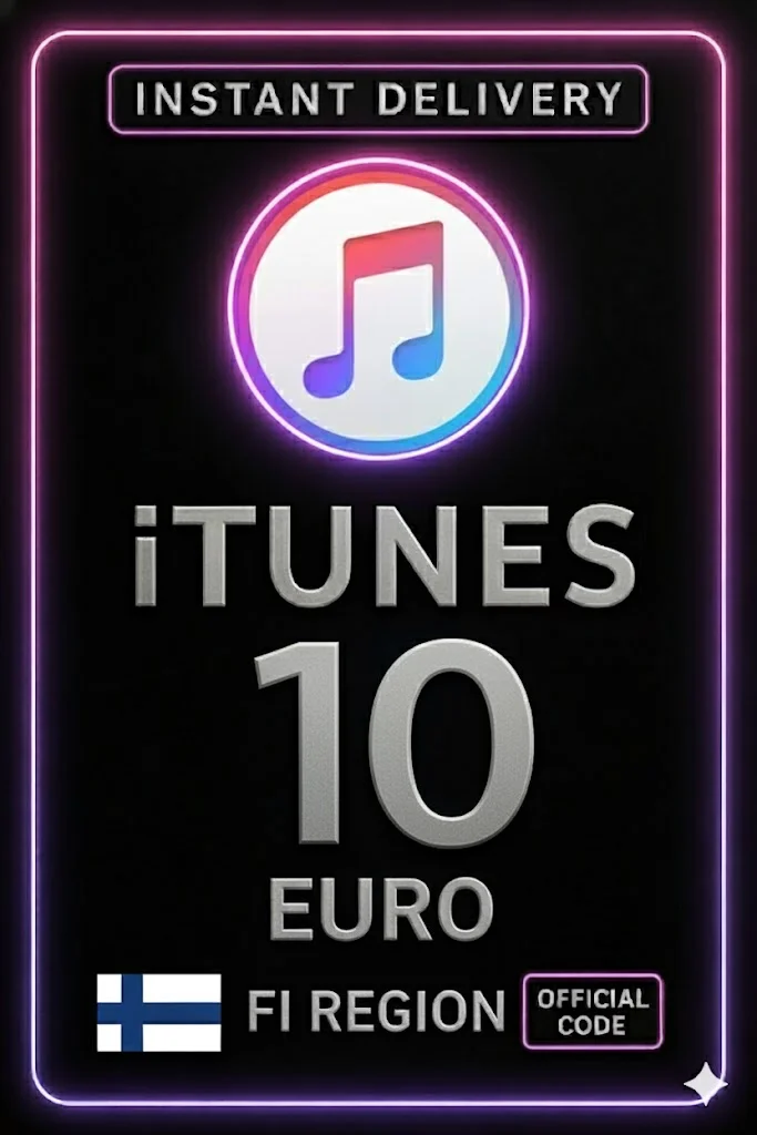 ئای تیونز Gift Card 10 € FI · iTunes