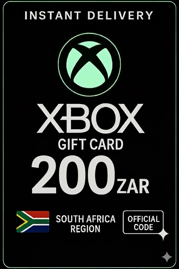 ئێکس باکس Gift Card 200 ZAR Wallet · Xbox