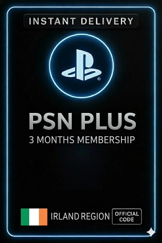 PSN Plus 3 Months Membership IE