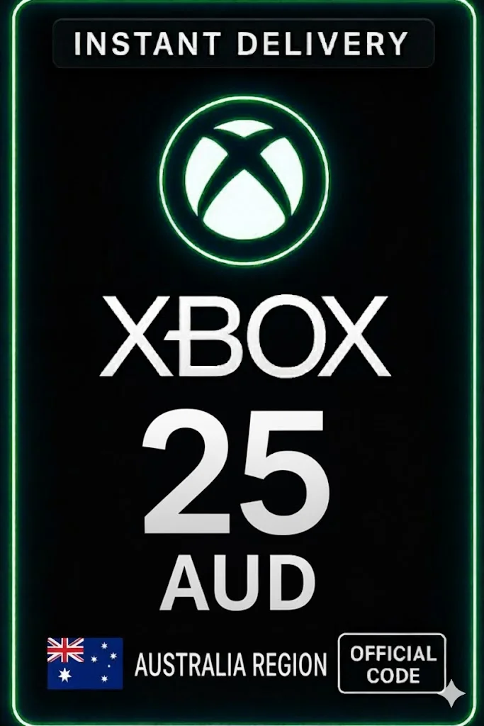 إكس بوكس Gift Card 25 AU $ Wallet · Xbox