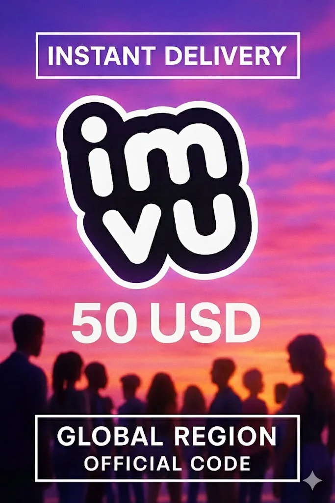 ئای ئێم ڤی یو Prepaid Card 50$ - Limited Promo · IMVU
