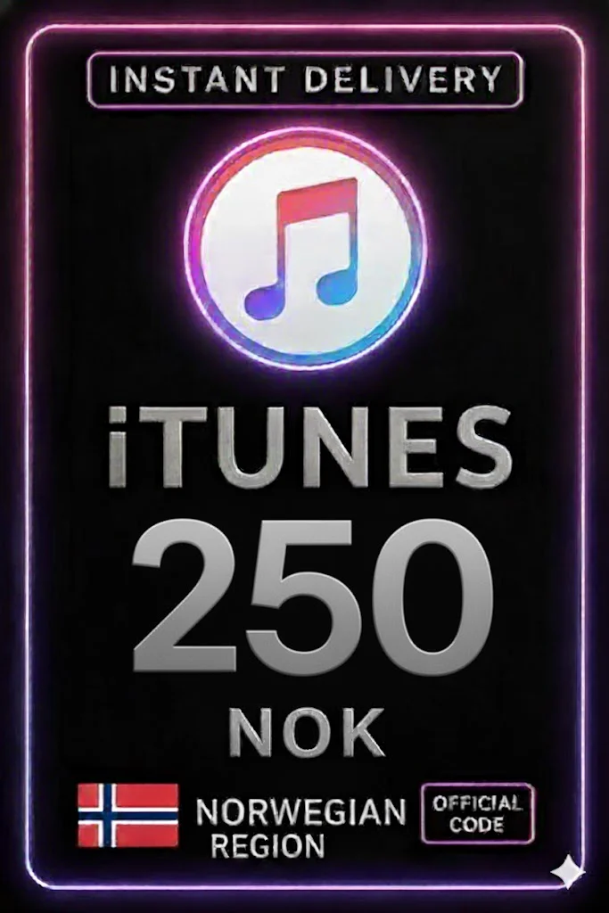ئای تیونز Gift Card 250 NOK NO · iTunes