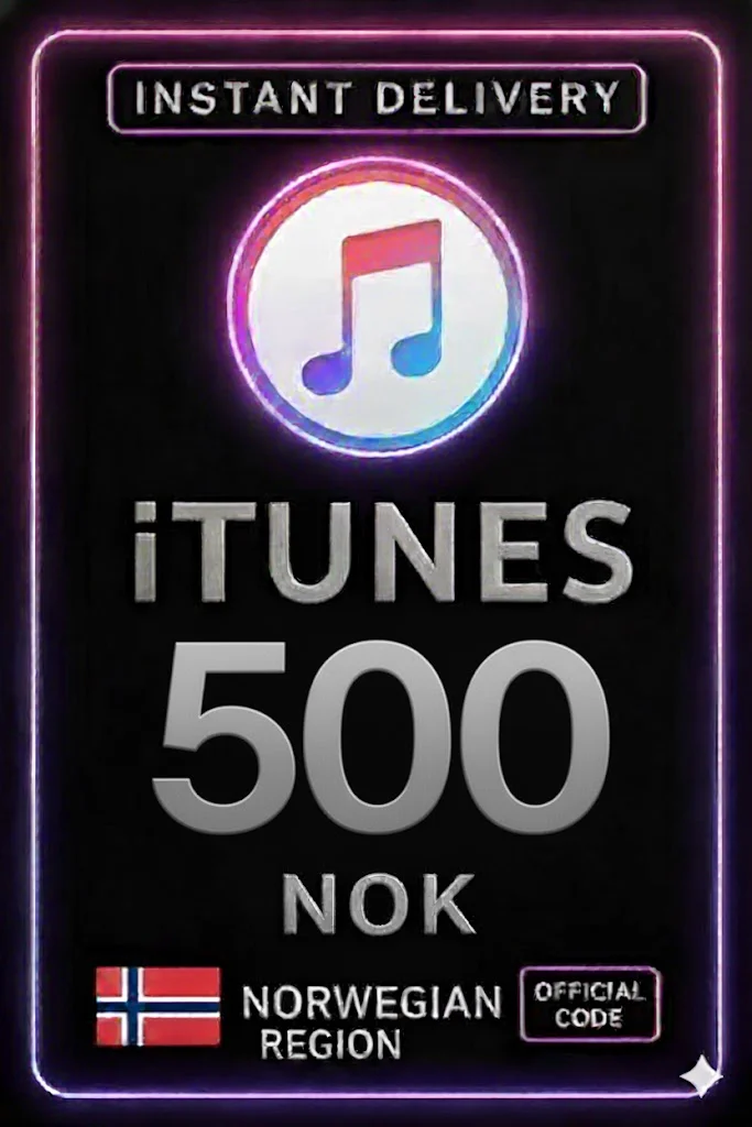 ئای تیونز Gift Card 500 NOK · iTunes