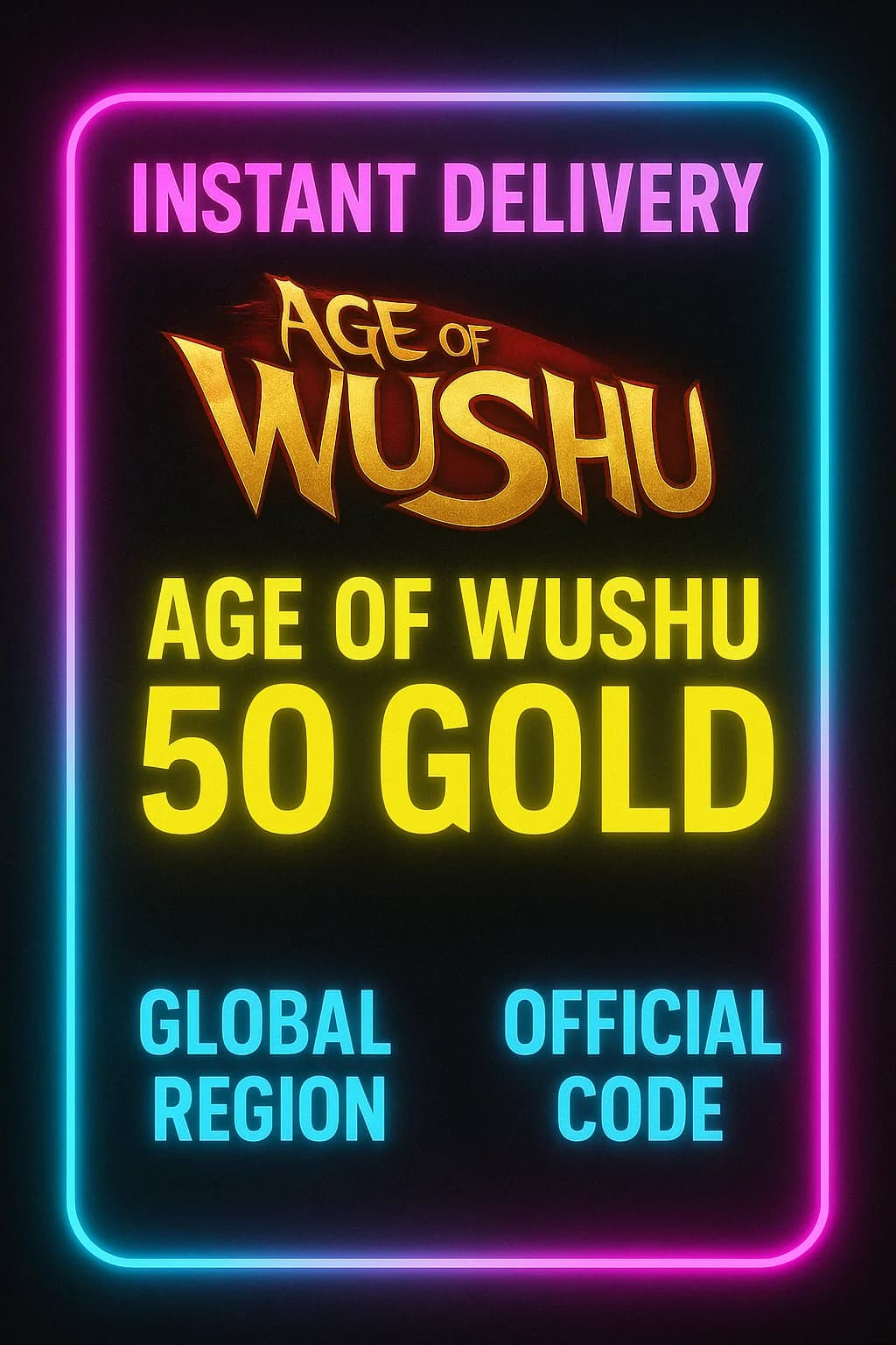 Age Of Wushu 50 Gold