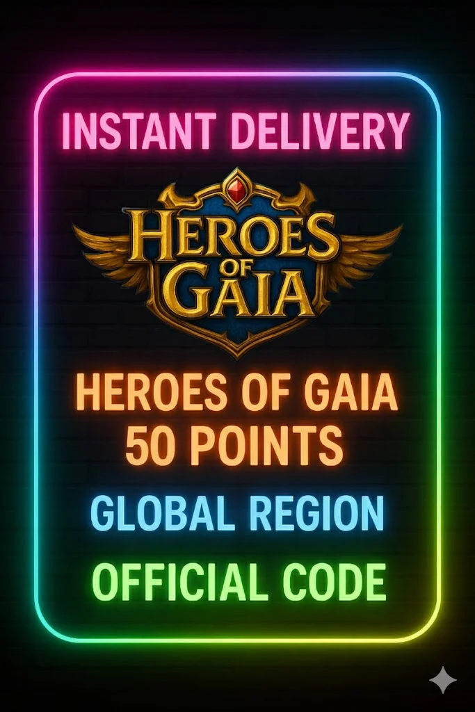 Heroes Of Gaia 50 Points