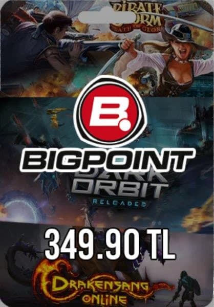 Bigpoint 349.90 TL Kupon