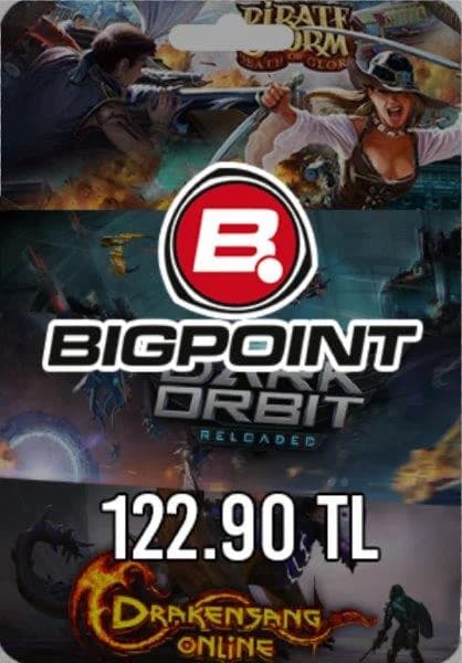 Bigpoint 122.90 TL Kupon