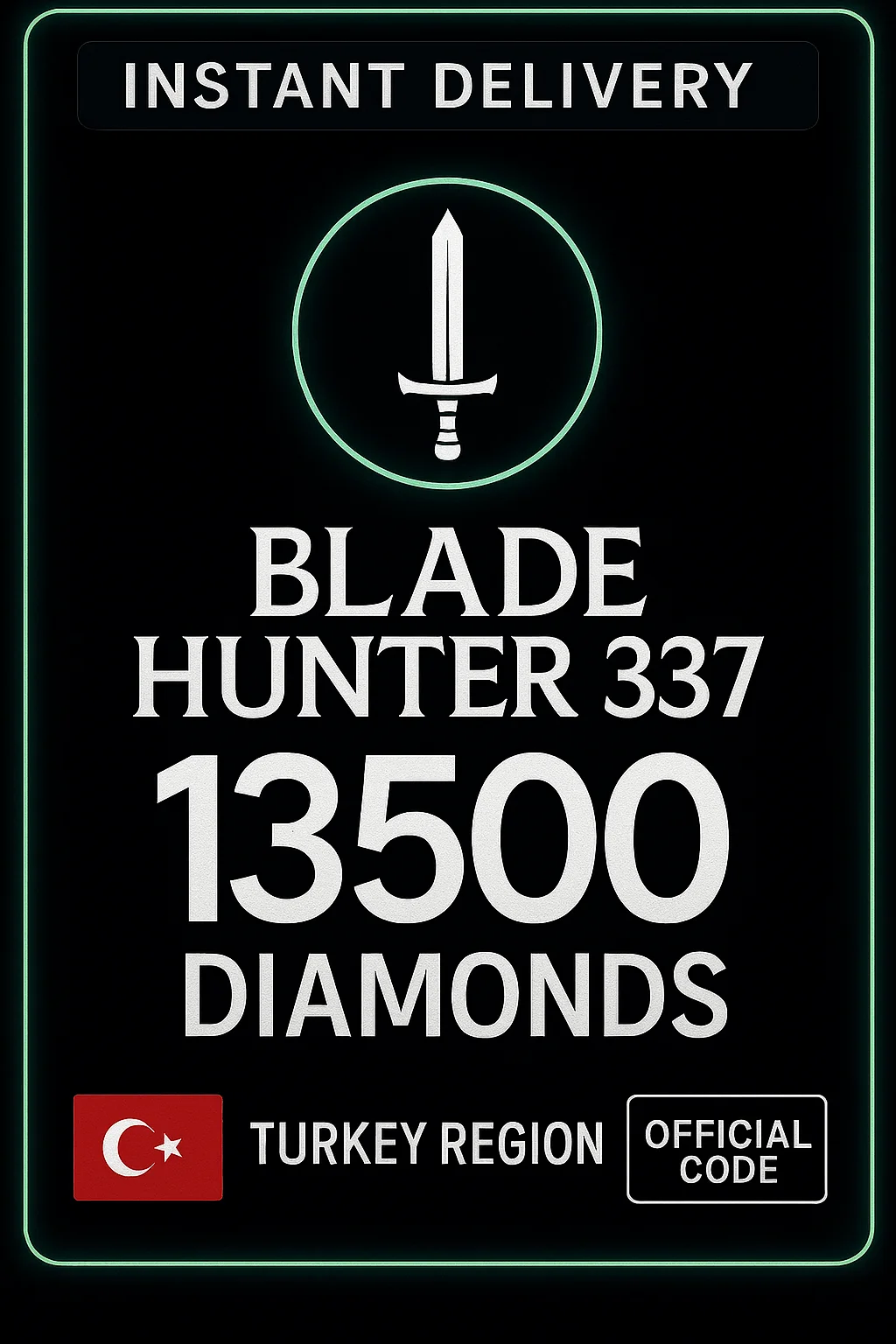 بلەید هەنتەر 337-13500 Elmas · Blade Hunter