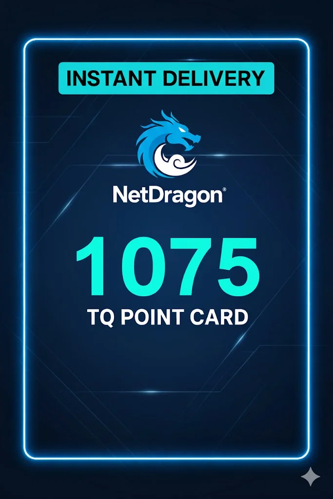 Conquer Online 1075 Tq Points Card