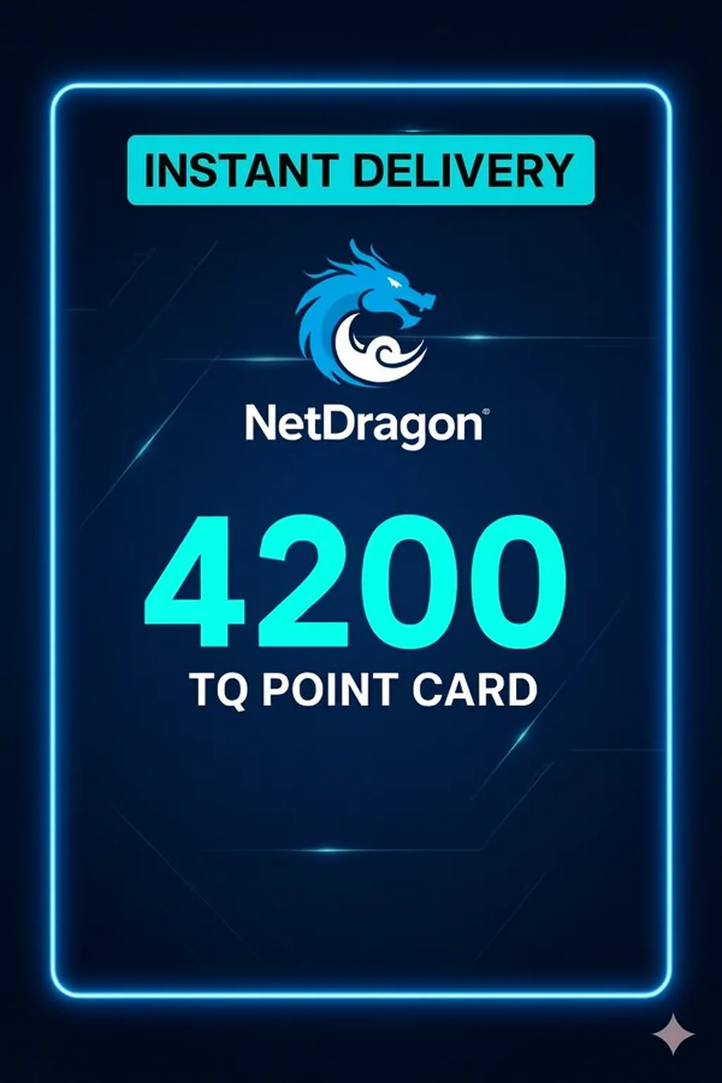 Conquer Online 4200 Tq Points Card