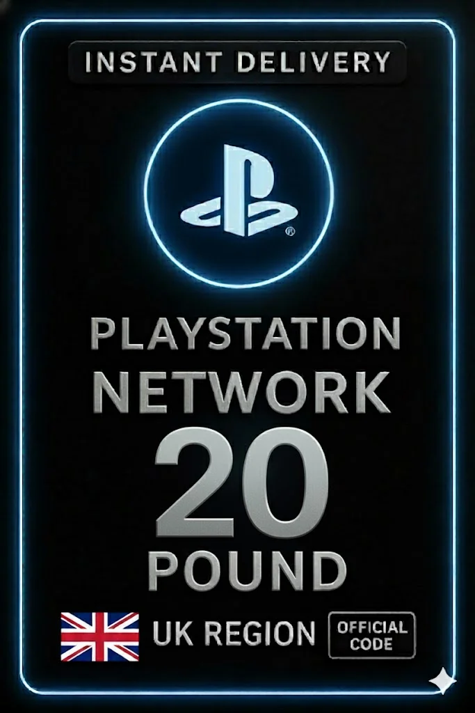 پلەیستەیشن PSN Card 20 Pound · PlayStation
