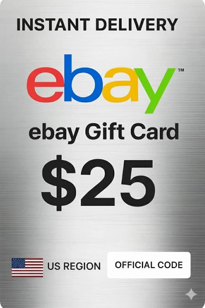 إي باي Gift Card US $25 · eBay