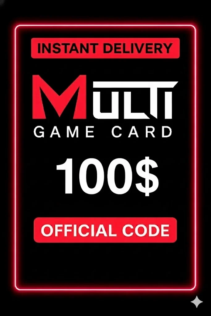 Multi Game Card 100$ ( 100,000 Points )