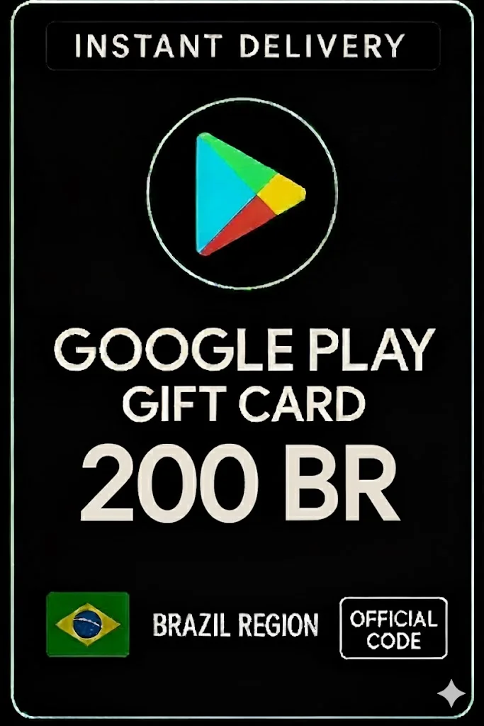 گووگڵ پلەی Gift Card - Brasil BR 200 · Google Play
