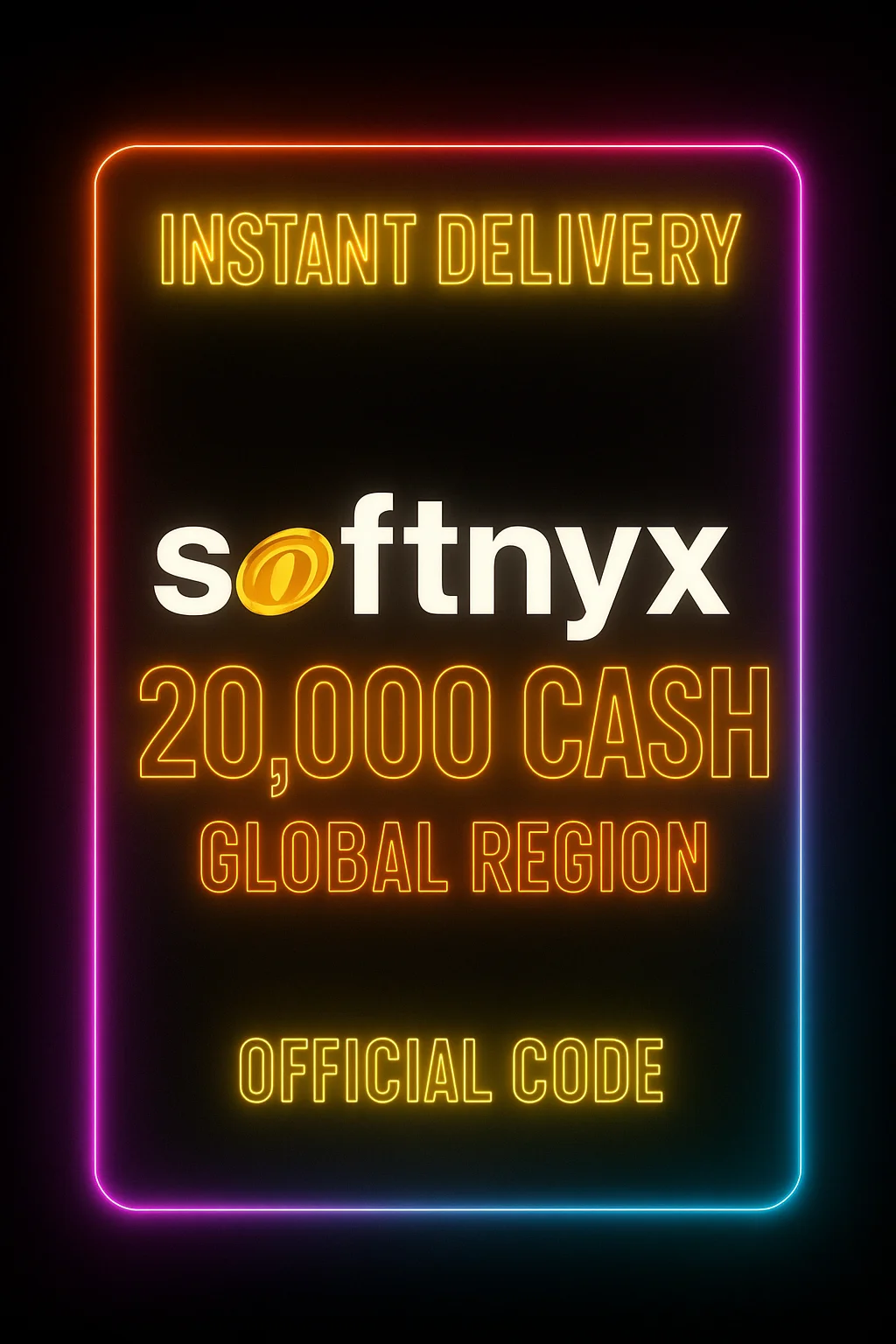 SOFTNYX 20,000 CASH (GLOBAL)