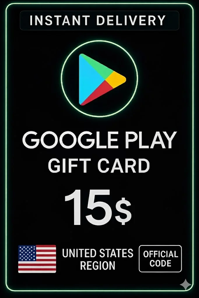 Google Play Gift Card - United States 15 $
