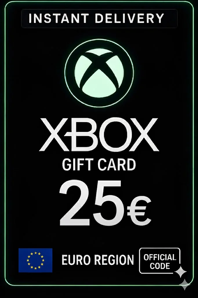 إكس بوكس Gift Card 25 يورو Wallet · Xbox