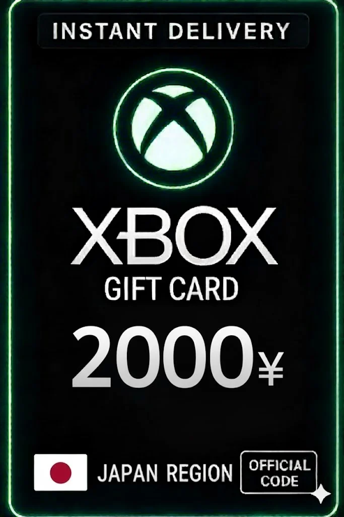 ئێکس باکس Gift Card 2000 Yen Wallet · Xbox