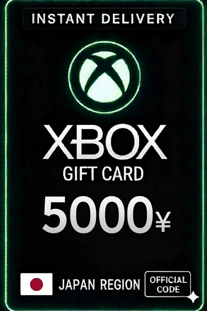 ئێکس باکس Gift Card 5000 Yen Wallet · Xbox