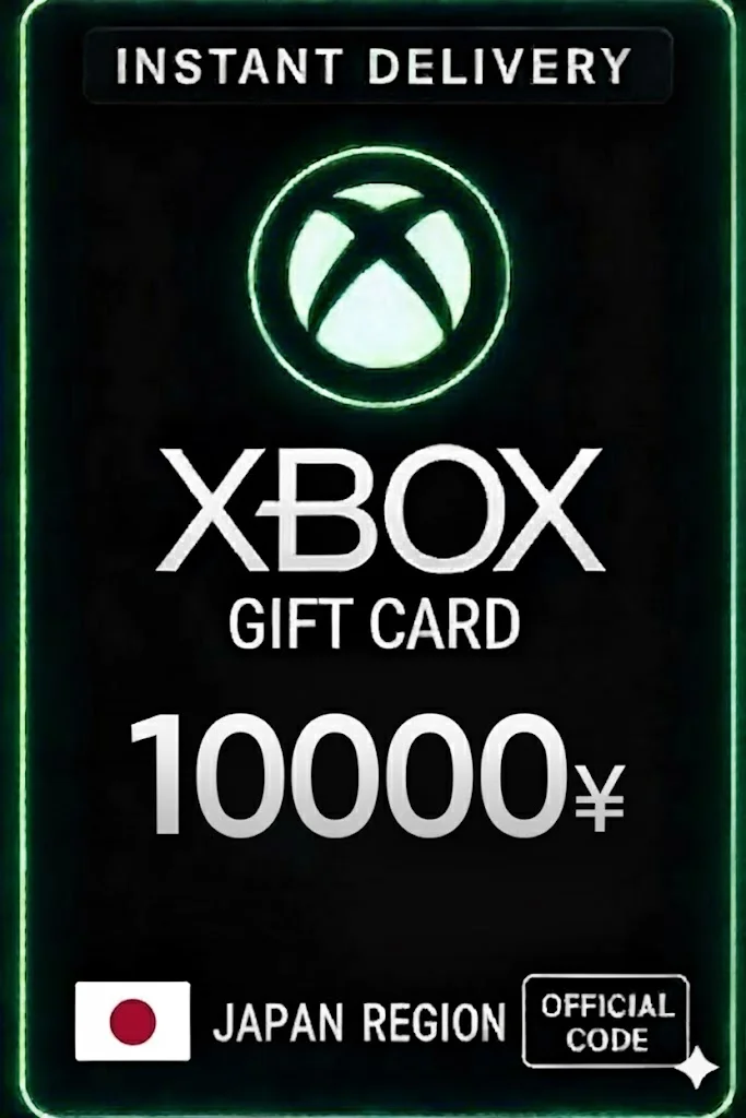 Xbox Live Gift Card 10000 Yen Wallet