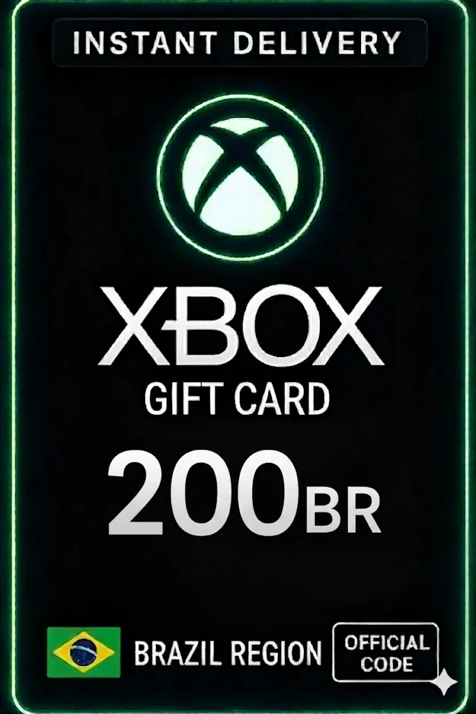 إكس بوكس Gift Card Brazil - BR $200 · Xbox