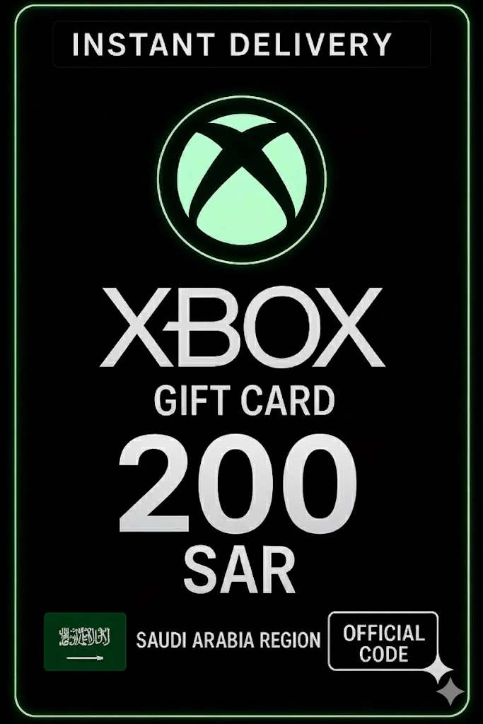 Xbox Live Gift Card Saudi Arabia - 200SAR