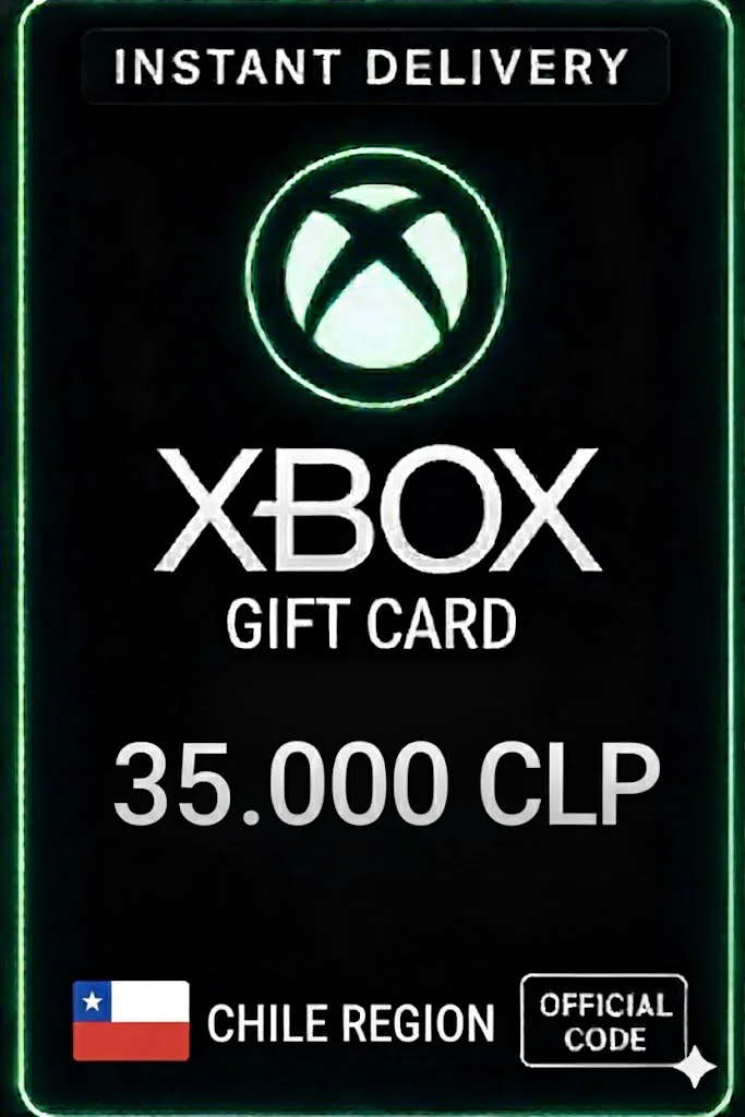 إكس بوكس Gift Card Chile - 35000 CLP · Xbox