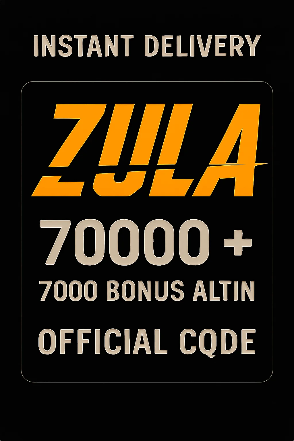 Zula 70000 + 7000 Bonus Altın
