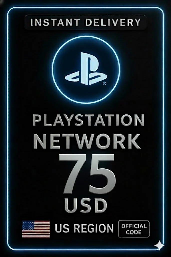 بلايستيشن بي إس إن Card 75$ · PlayStation