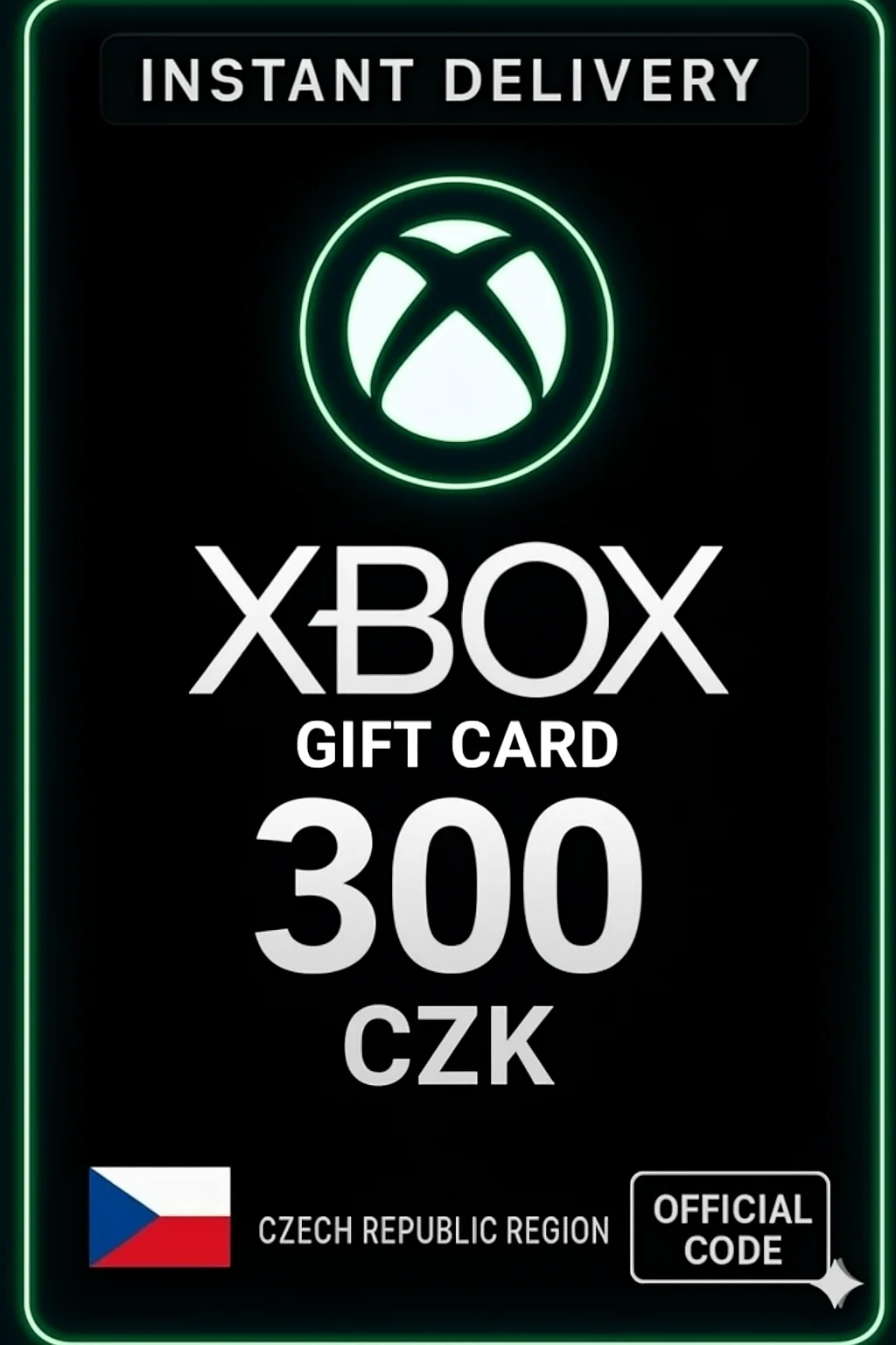 إكس بوكس Card Czech Republic - 300 CZK · Xbox